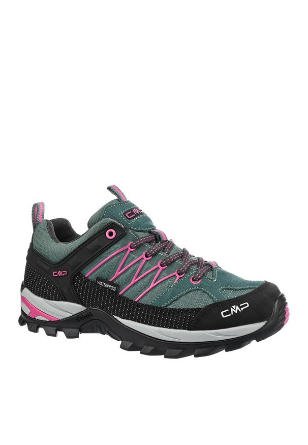 CMP - Cmp Buty Rigel Low Wp 3Q54456-60Et. Kolor: zielony, czarny, wielokolorowy. Materiał: materiał, tkanina, syntetyk