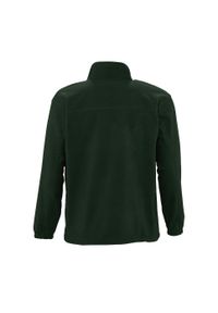 SOL'S - Męski Polar North Bluza Polarowa Outdoor. Kolor: czerwony, zielony, wielokolorowy. Materiał: polar. Sezon: zima. Styl: sportowy