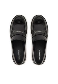 Karl Lagerfeld - KARL LAGERFELD Loafersy Lowell KL42224 Czarny. Kolor: czarny. Materiał: skóra #6