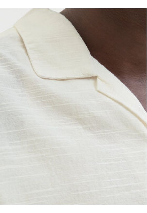 Jack & Jones Koszula Luke 12271108 Biały Relaxed Fit. Kolor: biały. Materiał: bawełna