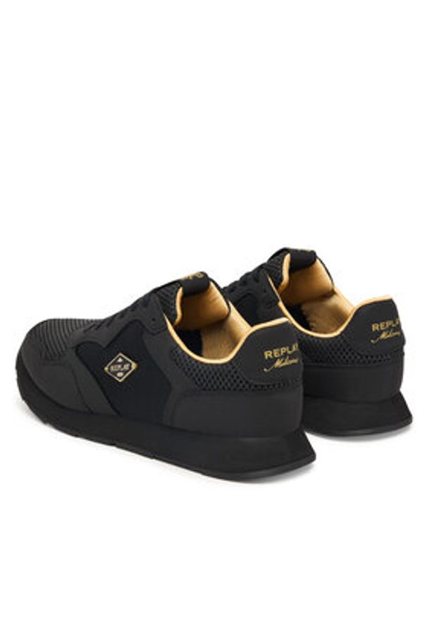Replay - REPLAY Sneakersy GMS68 .000.C0115S Czarny. Kolor: czarny. Materiał: materiał