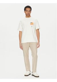 Hugo - HUGO T-Shirt Dartiee 50537576 Écru Oversize. Materiał: bawełna