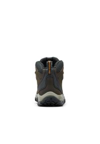 columbia - Buty trekkingowe męskie Columbia Newton Ridge Plus II. Zapięcie: sznurówki. Kolor: żółty, brązowy, wielokolorowy. Materiał: materiał, skóra, tkanina, guma. Szerokość cholewki: normalna #2