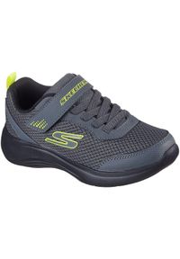 skechers - Adidasy Skechers Selectors - Reset Ac, Dzieci. Okazja: na uczelnię. Kolor: szary. Materiał: materiał. Model: Skechers Sport. Sport: joga i pilates