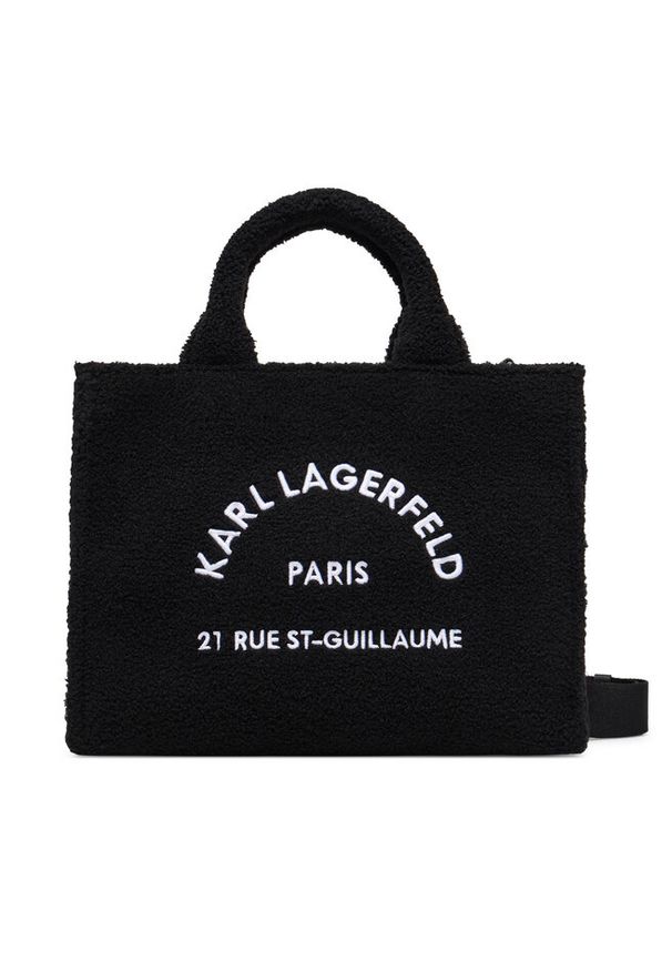 Karl Lagerfeld - Torebka KARL LAGERFELD. Kolor: czarny