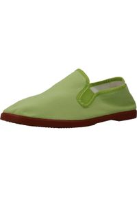 Kapcie VICTORIA 108019 Zielony. Kolor: zielony. Materiał: tkanina. Sport: turystyka piesza