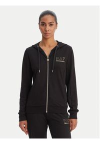 EA7 Emporio Armani Dres 8NTV51 TJ9RZ 1200 Czarny Regular Fit. Kolor: czarny. Materiał: syntetyk #8