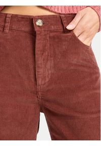 Billabong Spodnie materiałowe Be Free Cord EBJDP03002 Brązowy Wide Leg. Kolor: brązowy. Materiał: bawełna #2