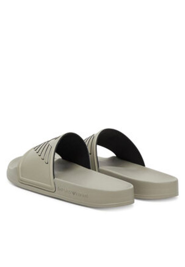 Emporio Armani Klapki XVPS11 XR273 U529 Beżowy. Kolor: beżowy