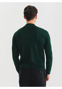 Pako Lorente - PAKO LORENTE - Zielony bawełniany półgolf męski. Kolor: niebieski, zielony. Materiał: bawełna. Sezon: jesień #2