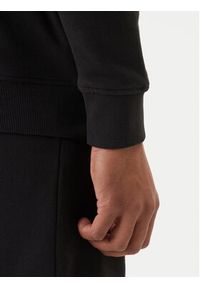 Tommy Jeans Bluza Sign Stripe DM0DM23019 Czarny Regular Fit. Kolor: czarny. Materiał: bawełna #3