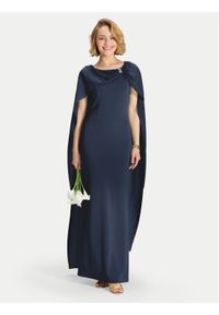 Swing Sukienka wieczorowa 5AK11900 Granatowy Regular Fit. Kolor: niebieski. Materiał: syntetyk. Styl: wizytowy #1