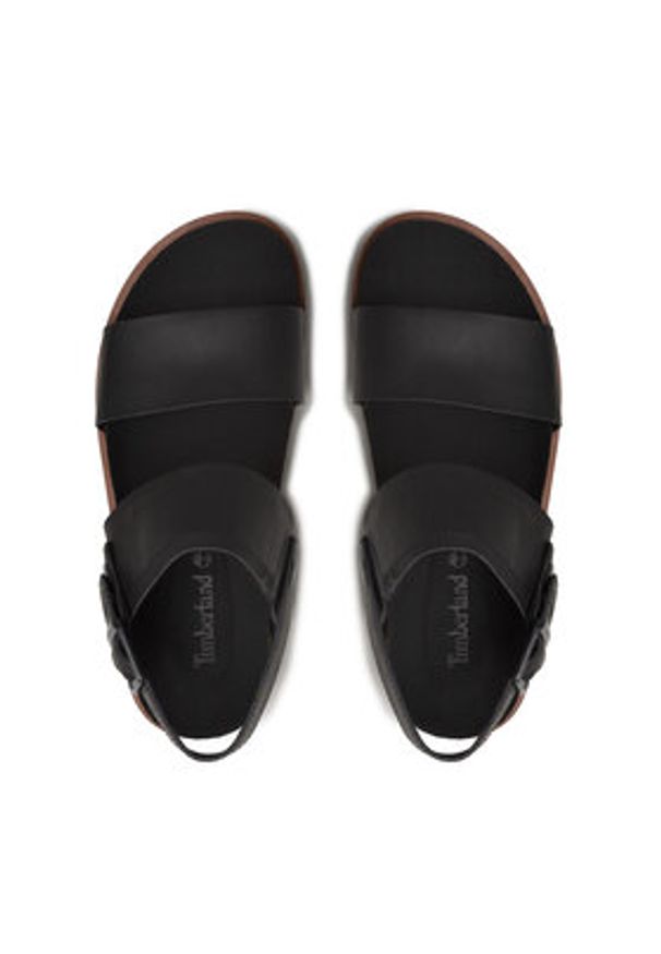 Timberland Sandały Amalfi Vibes TB0A2CET015 Czarny. Kolor: czarny. Materiał: skóra