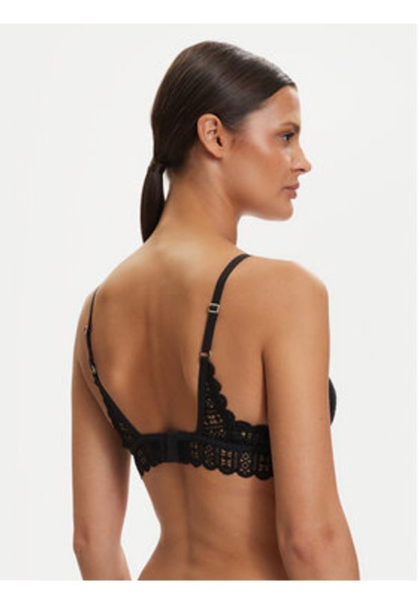 BOSS Biustonosz braletka Guipure 50561120 Czarny. Kolor: czarny. Materiał: syntetyk