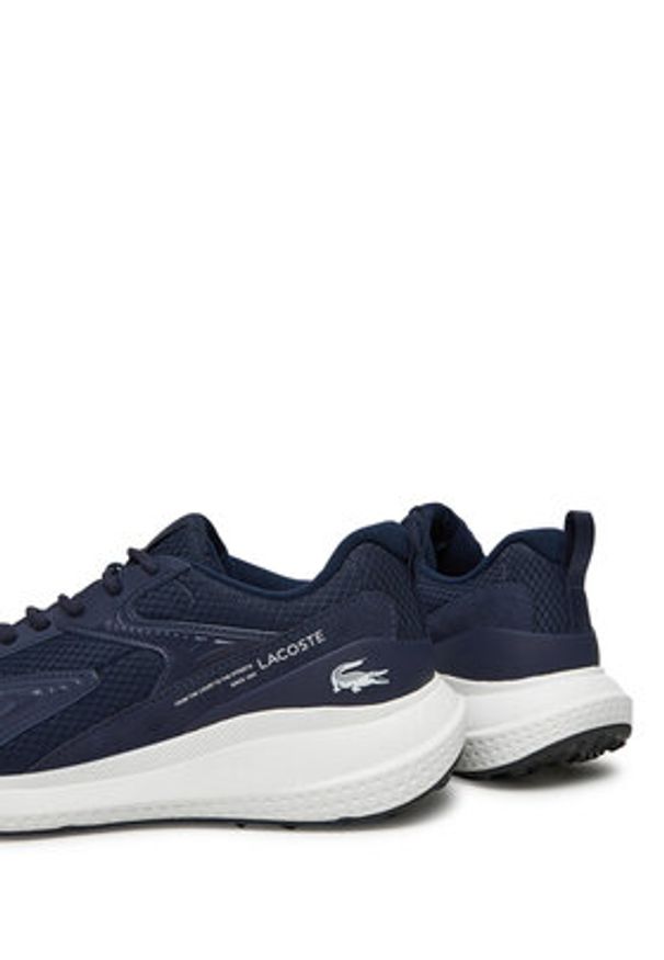 Lacoste Sneakersy L003 Evo 7-48SMA0052 Granatowy. Kolor: niebieski. Materiał: materiał