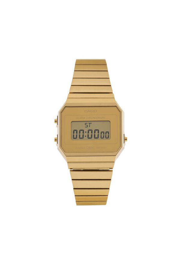 Casio Zegarek Vintage A700WEVG-9AEF Złoty. Kolor: złoty. Styl: vintage
