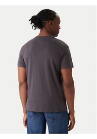 Tommy Jeans T-Shirt Linear Chest DM0DM21780 Szary Slim Fit. Kolor: szary. Materiał: bawełna #2