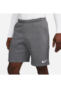 Spodnie sportowe męskie Nike Park 20 Fleece. Kolor: biały, wielokolorowy, szary. Długość: krótkie