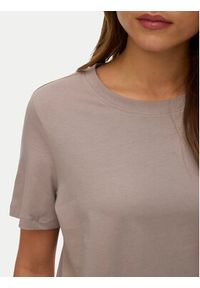 Vero Moda T-Shirt Paulina 10316991 Szary Regular Fit. Kolor: szary. Materiał: bawełna #3