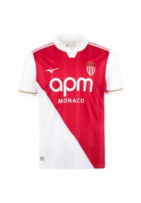 Mizuno - Koszulka domowa dla dzieci AS Monaco 2025/26. Kolor: czerwony. Sport: piłka nożna #1