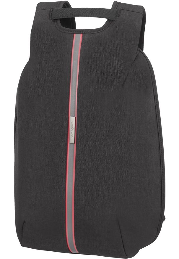 Plecak Samsonite 130109-T061 Securipak S 14.1'' black steel. Materiał: tkanina, materiał. Styl: biznesowy