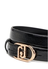 Liu Jo Pasek Damski Hips Belt 2 Cm AF5235 E0452 Czarny. Kolor: czarny. Materiał: skóra #3