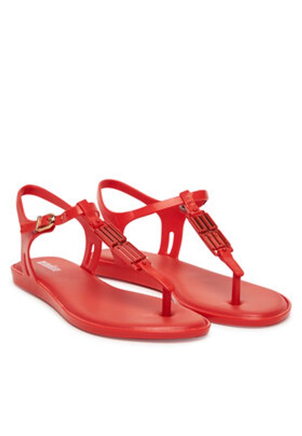 melissa - Melissa Sandały Solar M Chic Ad. 35907 Czerwony. Kolor: czerwony