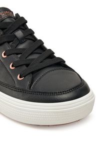 skechers - Skechers Sneakersy 177189/BLK Czarny. Kolor: czarny. Materiał: skóra