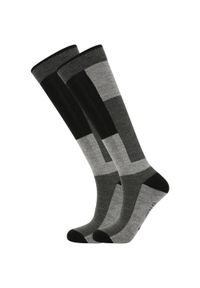 Skarpetki Whistler Corsicana (x2). Kolor: szary. Sport: narciarstwo
