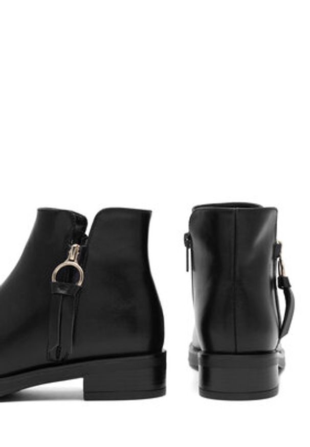 Clara Barson Botki ZOYA WS5292-13 Czarny. Kolor: czarny. Materiał: syntetyk