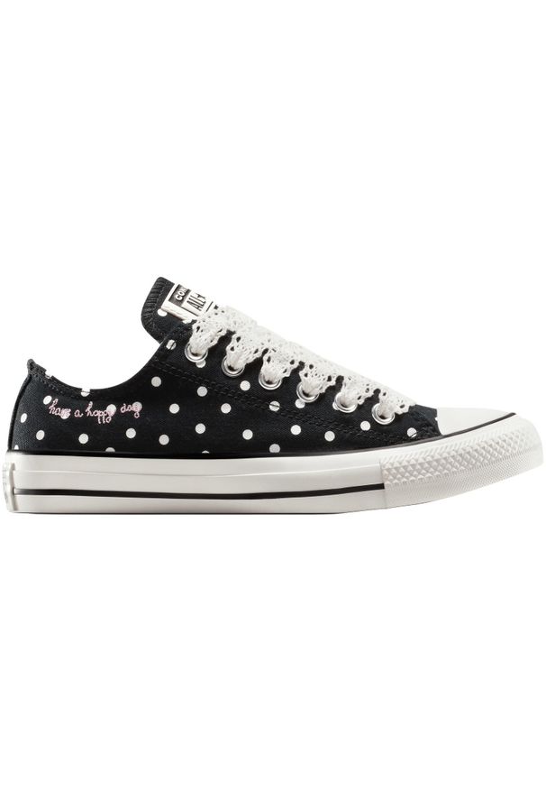 Adidasy Converse Chuck Taylor All Star Polka Dot, Dla obu płci. Kolor: czarny. Materiał: materiał. Model: Converse All Star
