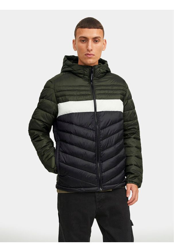 Jack & Jones - Jack&Jones Kurtka puchowa Hero 12211785 Zielony Regular Fit. Kolor: zielony. Materiał: syntetyk