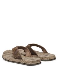 skechers - Skechers Japonki Quill - Seaside 205719/BRN Brązowy. Kolor: brązowy. Materiał: skóra #3