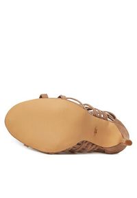 DeeZee Sandały YUCHR972-S-YD1 Beżowy. Kolor: beżowy. Materiał: materiał