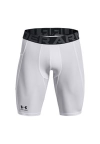 Spodenki męskie Under Armour HG Armour Long Shorts. Kolor: biały