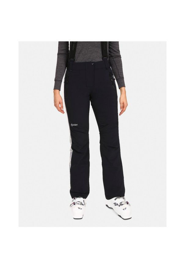 Damskie luksusowe spodnie narciarskie Kilpi LTD THEMIS-W. Kolor: czarny. Materiał: nylon. Sezon: zima. Sport: narciarstwo