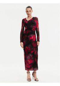 DKNY Sukienka koktajlowa DD4KU42A Czarny Slim Fit. Kolor: czarny. Materiał: syntetyk. Styl: wizytowy #1