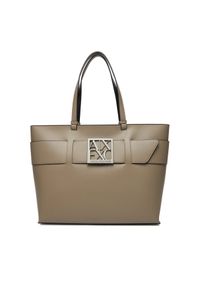 Torebka Armani Exchange. Kolor: brązowy