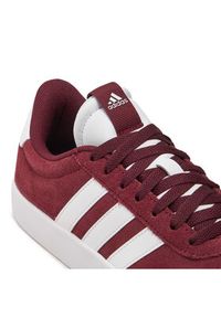 Adidas - adidas Sneakersy Vl Court 3.0 IF4457 Bordowy. Kolor: czerwony. Materiał: zamsz, skóra #3