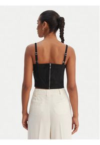 Guess Top W6RH03 WJ472 Czarny Slim Fit. Kolor: czarny. Materiał: syntetyk #4