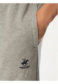 Beverly Hills Polo Club Spodnie dresowe P-SS26M-TF4502018-0465 Szary Regular Fit. Kolor: szary. Materiał: syntetyk #2