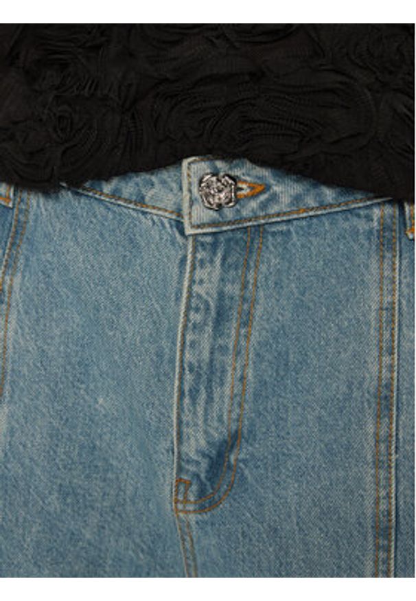 ROTATE Jeansy 113640 Niebieski Regular Fit. Kolor: niebieski