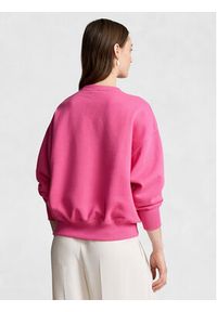 Polo Ralph Lauren Bluza Bubble Cn Pp 211936820002 Różowy Regular Fit. Typ kołnierza: polo. Kolor: różowy. Materiał: bawełna