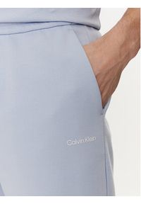 Calvin Klein Szorty sportowe Micro Logo K10K111208 Niebieski Regular Fit. Kolor: niebieski. Materiał: syntetyk, bawełna. Styl: sportowy #3