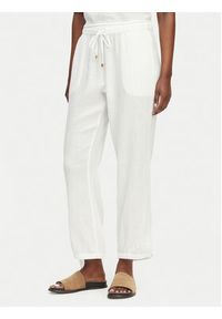 Lauren Ralph Lauren - LAUREN RALPH LAUREN Komplet top i spodnie Double Gauze 20617192 Biały Regular Fit. Kolor: biały. Materiał: bawełna #2
