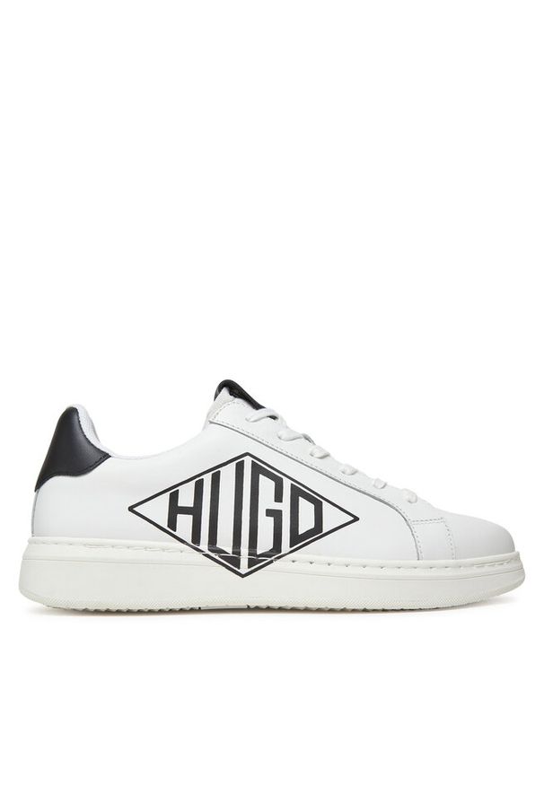 Hugo - Sneakersy HUGO. Kolor: biały