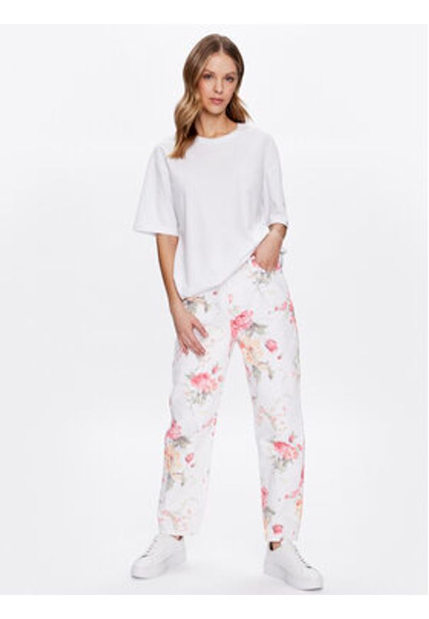 LTB Jeansy Shena 51578 15361 Biały Slim Fit. Kolor: biały