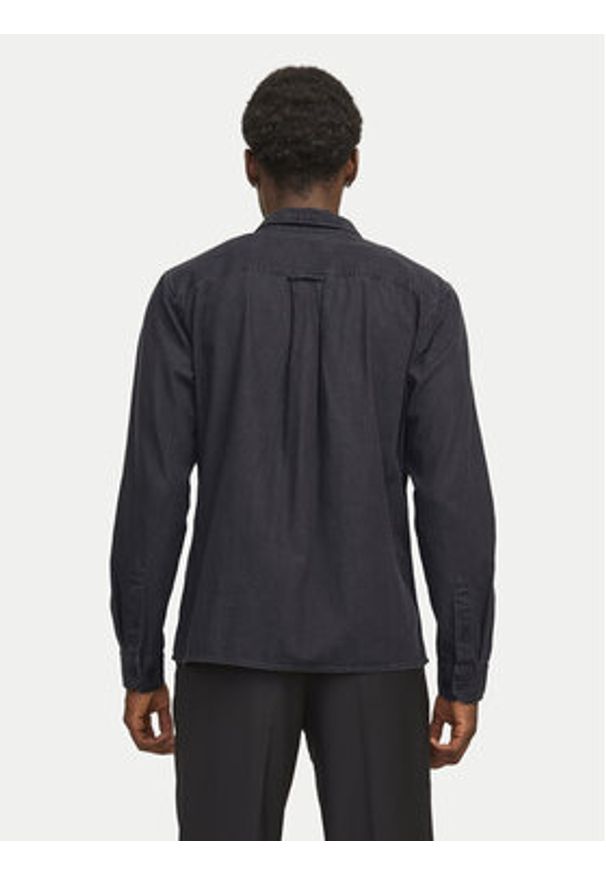Jack & Jones Koszula jeansowa Travis 12269262 Czarny Comfort Fit. Kolor: czarny. Materiał: bawełna