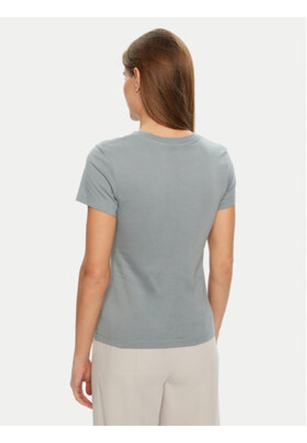 Calvin Klein Jeans T-Shirt Institutional Graphic J20J224990 Szary Slim Fit. Kolor: szary. Materiał: bawełna