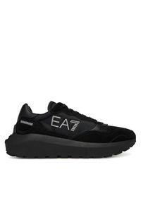 EA7 Emporio Armani Sneakersy X8X186 XK401 D190 Czarny. Kolor: czarny. Materiał: materiał